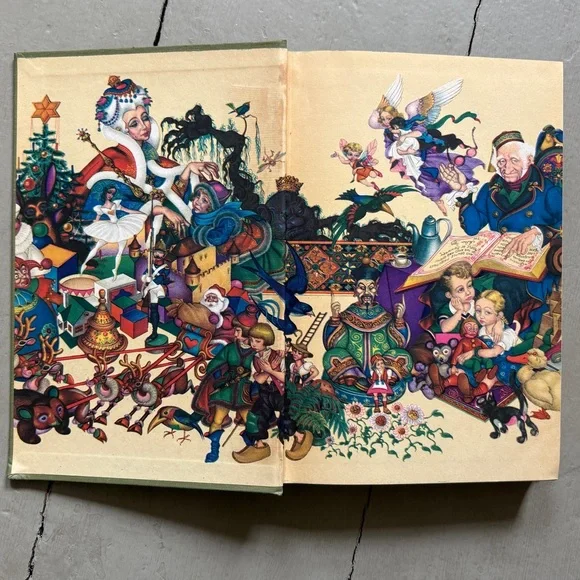 Vintage Andersen's Fairy Tales Snow Queen King's Daughter Castle Arthur Szyk - Picture 3 of 10